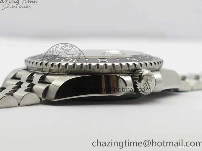 0108 Trendsetting GMT-Master II 116710 LN Black Ceramic 904L D1F 1:1 Best Edition On Jubilee Bracelet SA 2957